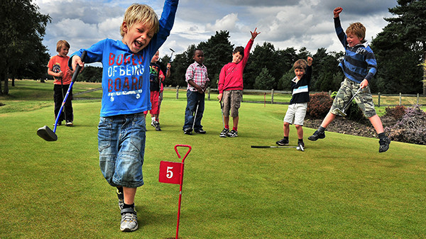 kids golf fun teach